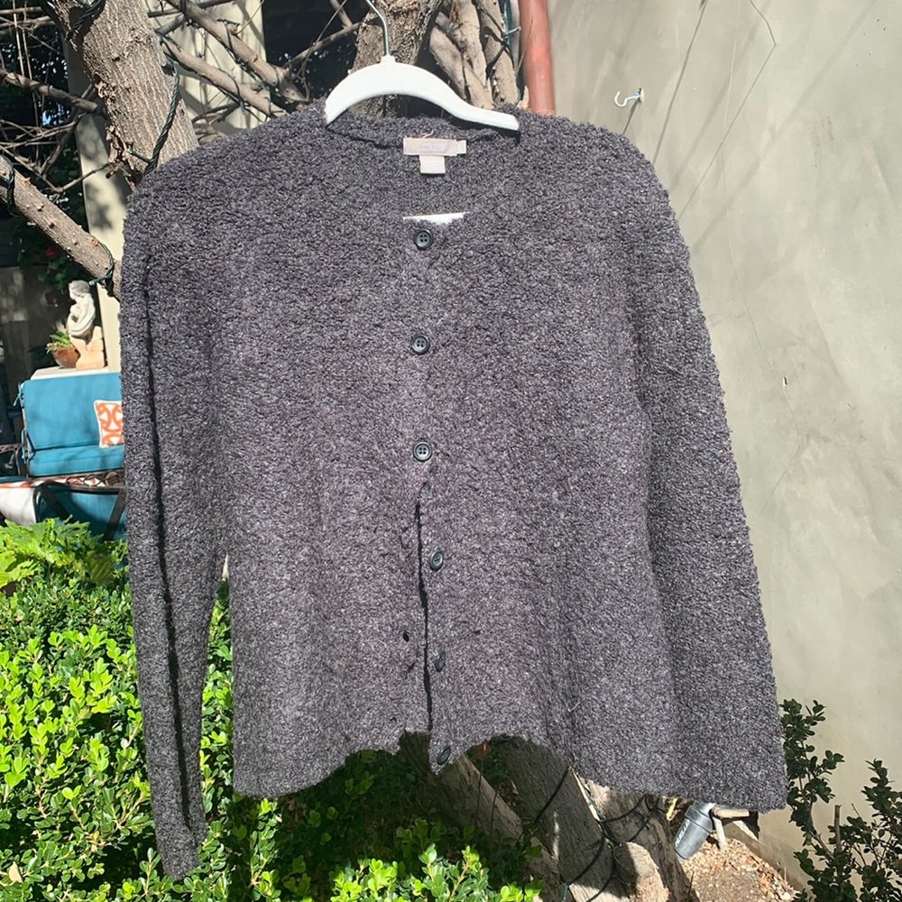 J. Crew soft button-up sweater